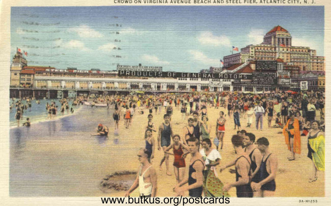 Atlantic City Virginia Ave. & Steel Pier - 1934 manual cover