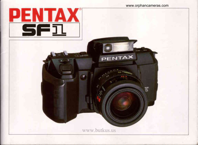 Pentax SF-1 manual cover
