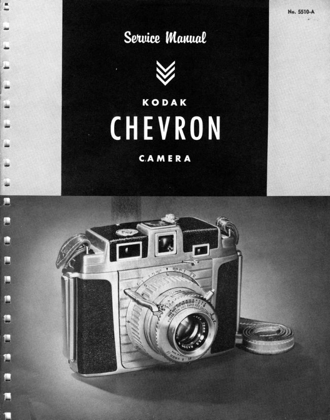 Kodak Chevron — sample pages manual cover