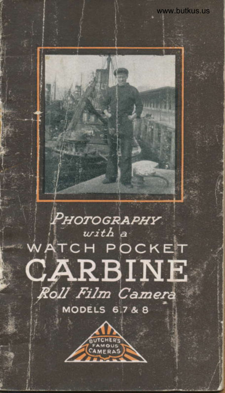 Butcher's Watch Pocket Cameras manual cover