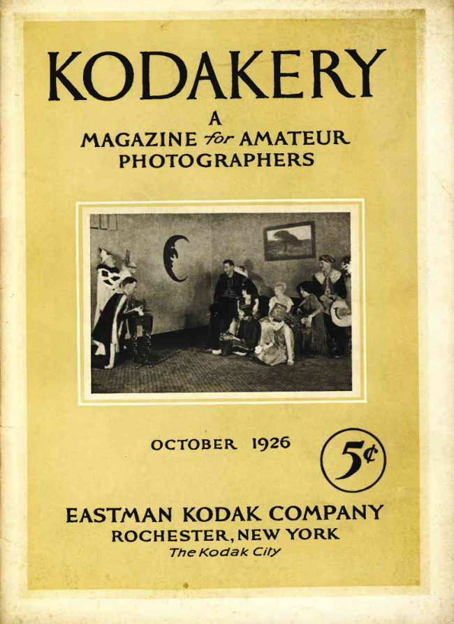 Kodak October 1926 manual cover