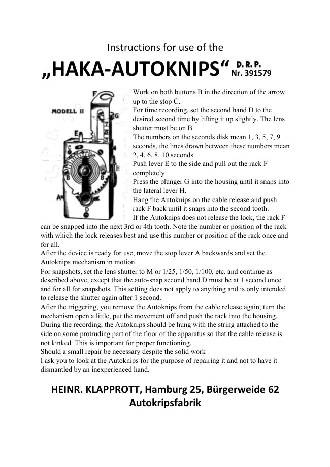 HAKA-AUTOKNIPS manual cover