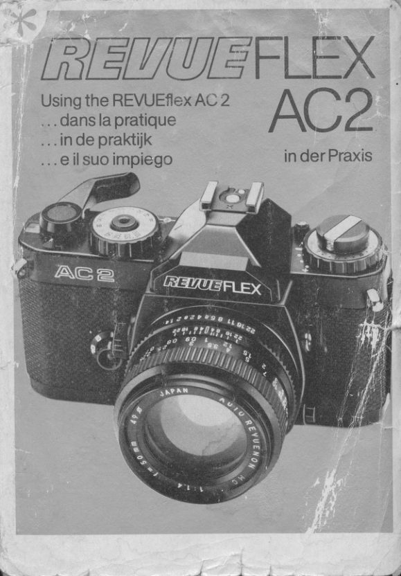 Revueflex AC2 manual cover