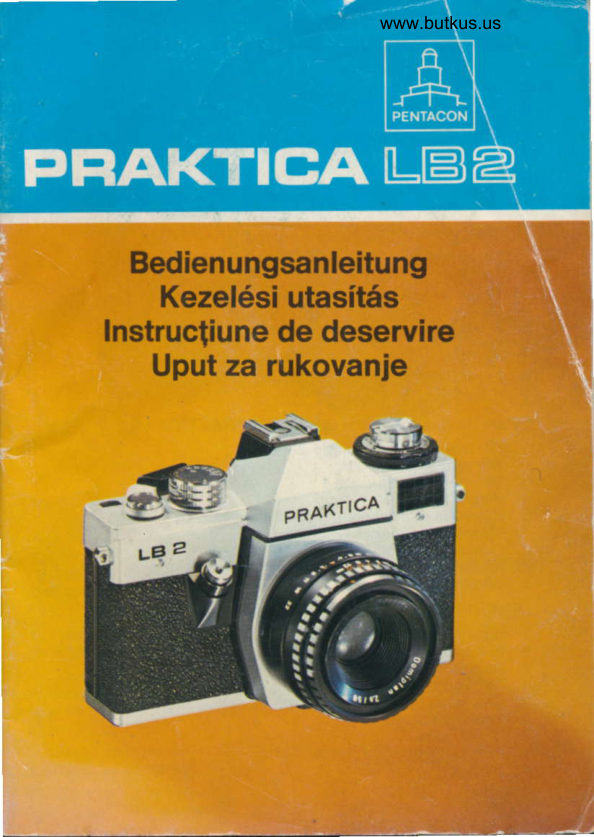 Praktica LB2-LANG-OTHER manual cover