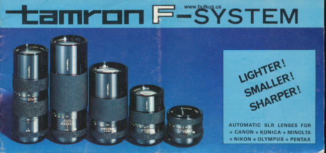 Tamron Adaptall-2 manual cover