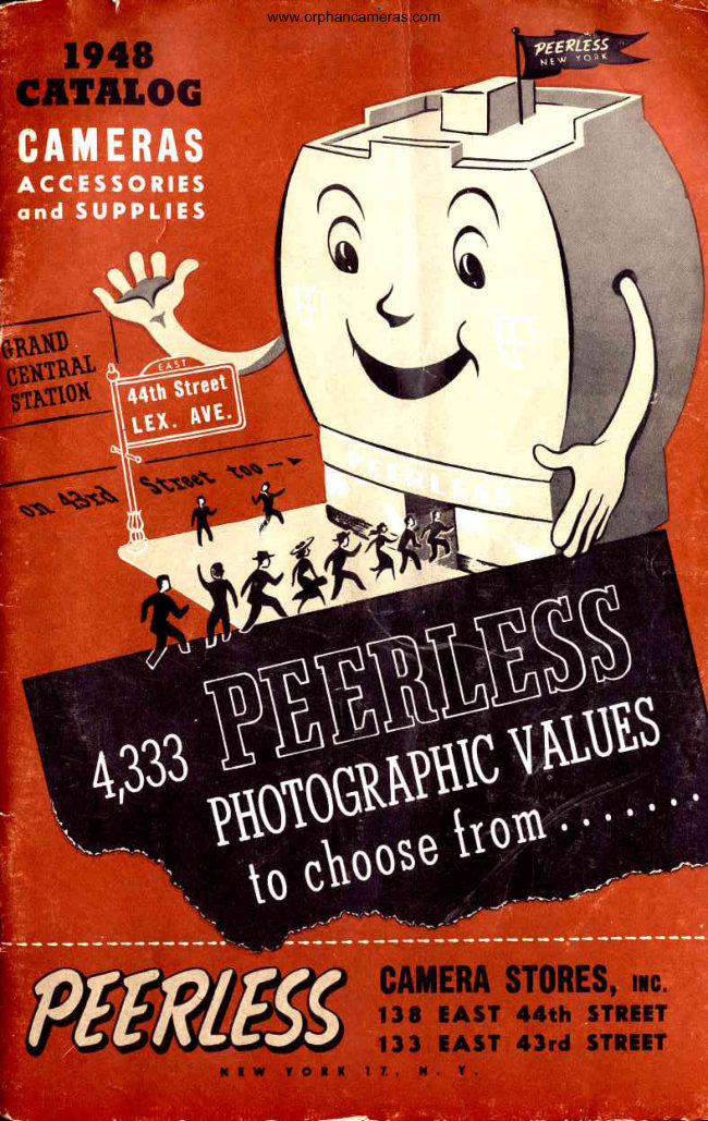 1948 PEERLESS CAMERA manual cover