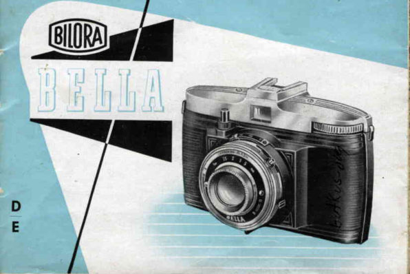 BILORA BELLA manual cover