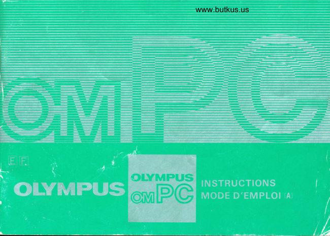 Olympus OM PC Pt. 1 manual cover