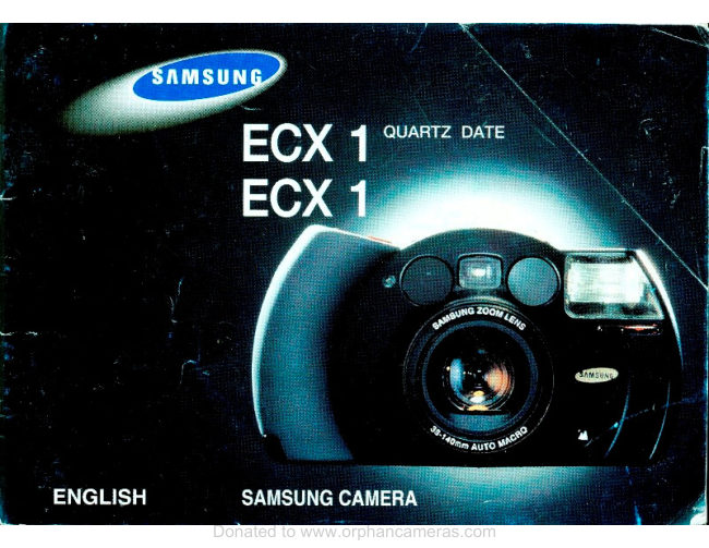 Samsung ECX 1 manual cover