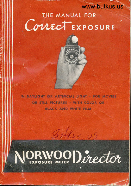Norwood Director manual cover