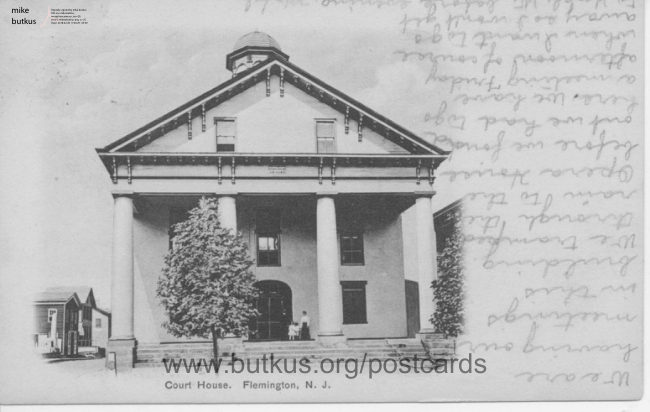 Flemington Court House - 1908 manual cover