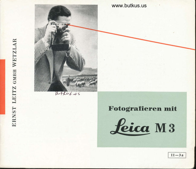 Fotografieren mit Leica m3 manual cover