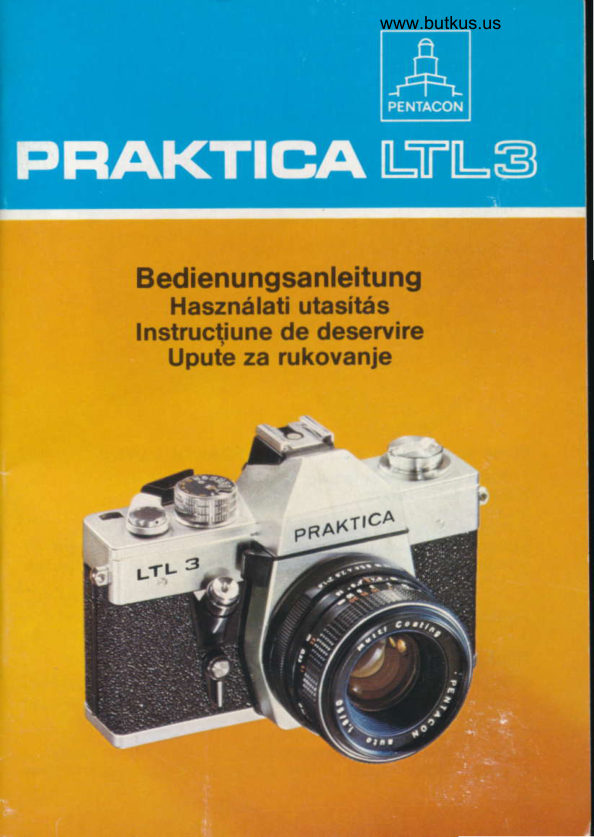 Praktica LTL3-LANG-OTHER manual cover