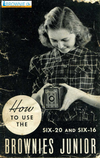 Kodak Six-20 and Six-16 Brownies Junior manual cover