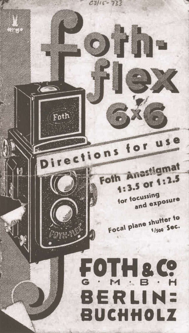 Foth-Flex manual cover