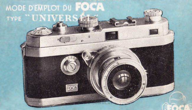 FOCA UNIVERSEL manual cover