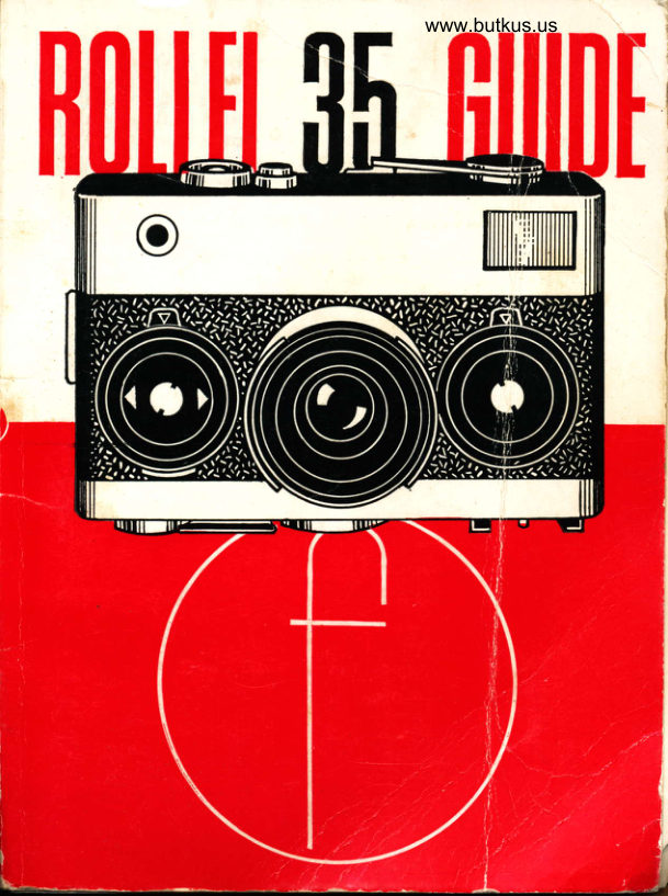 Rollei 35 Guide Book manual cover