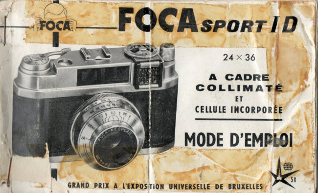 Foca Sport 1D manual cover