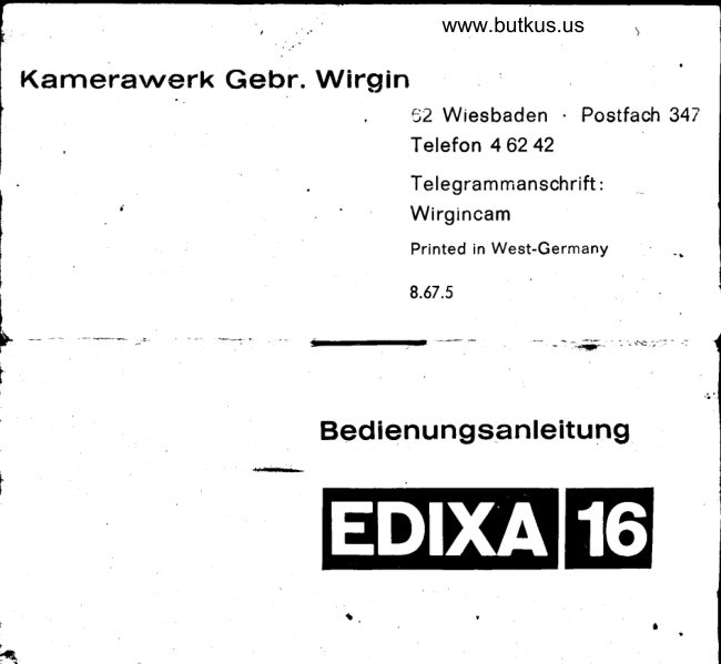 Exida 16 manual cover