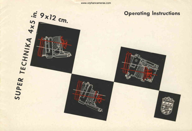 Linhof Super Techkina manual cover