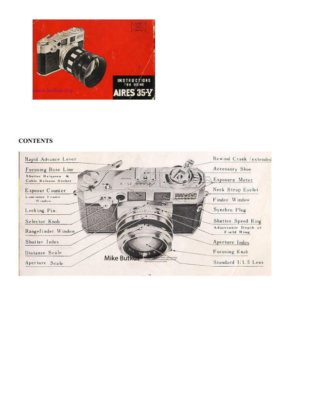 AIRES 35-V lenses manual cover