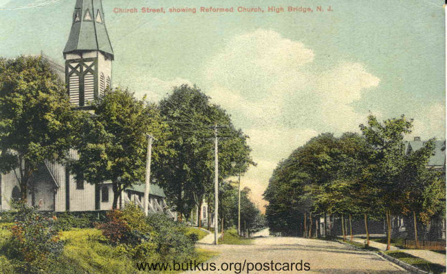 High Bridge Reformed Church - 1915 Church St manual cover