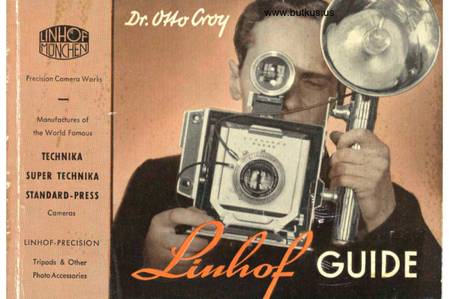 Linhof Technika III Guide manual cover