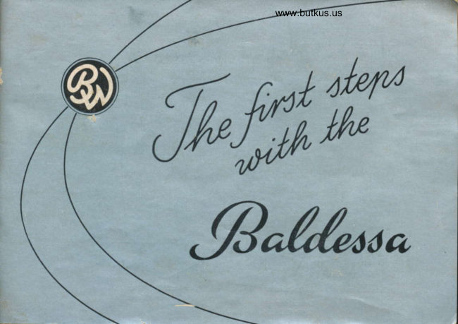 Balda Baldessa - single page per scan manual cover