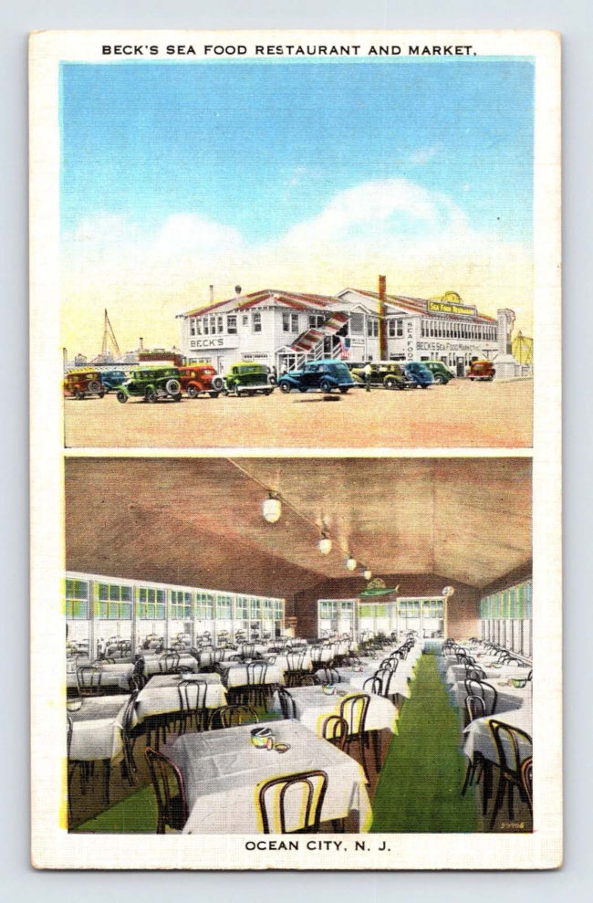 Ocean City Beck's Seafood manual cover