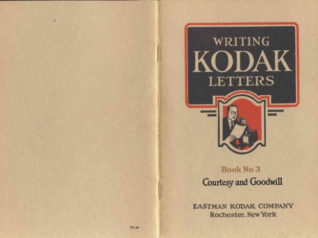 Kodak Book 3 manual cover