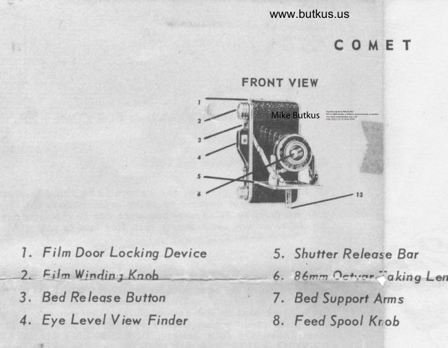 Comet 20 manual cover
