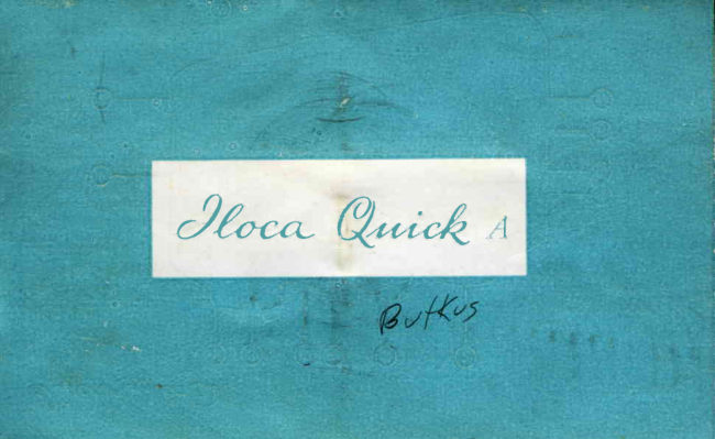 I loca Quick A manual cover