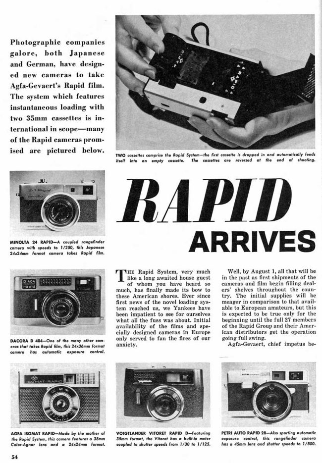 Minolta Rapid FLIER manual cover