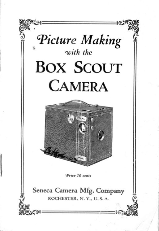 Seneca Box Scout manual cover