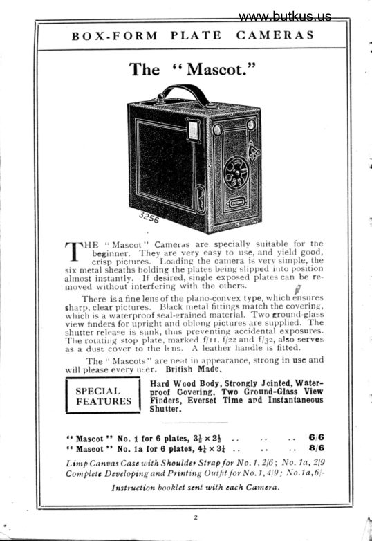 Ensign Photographic 1916 Pg 1 - 63 manual cover