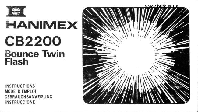 Hanimex CB2200 manual cover