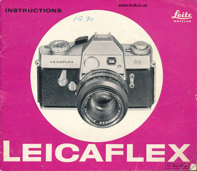 LEICAFLEX manual cover