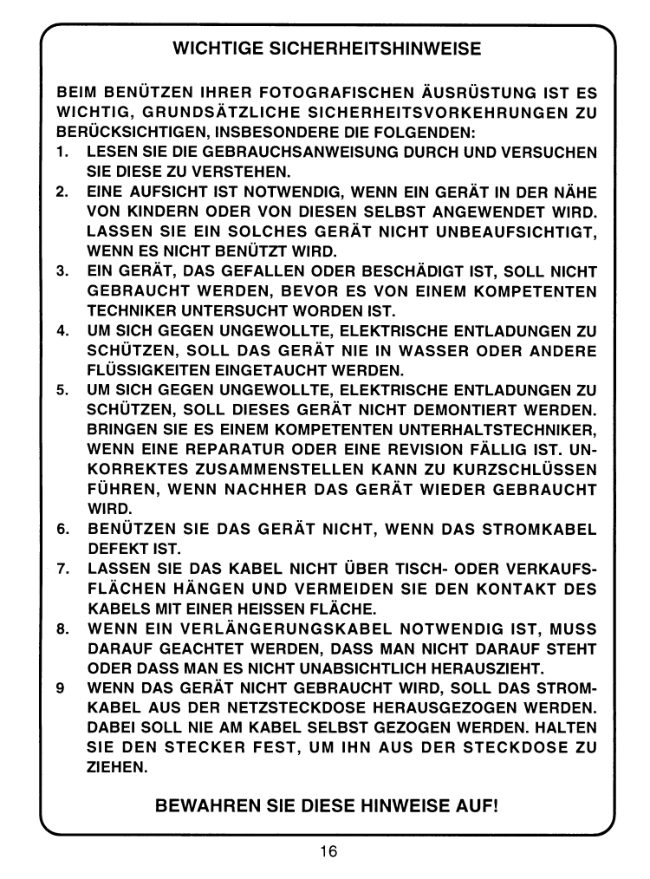 Sunpak 4000AF manual cover