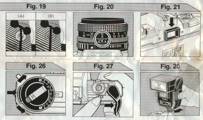 Fujica AX Multi Program manual cover