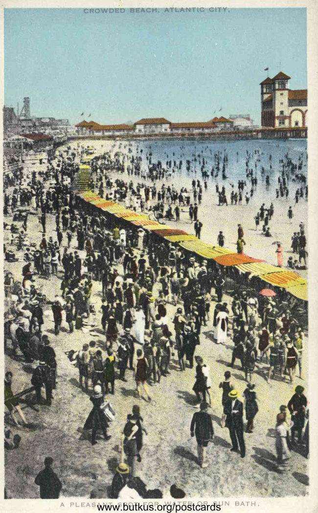 Atlantic City 1900S Beach manual cover