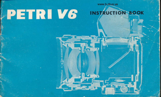Petri V6 manual cover