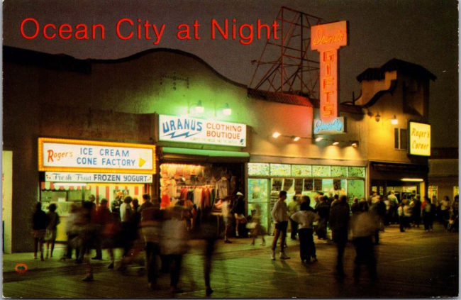 Ocean City, NJ nights 1990s manual cover