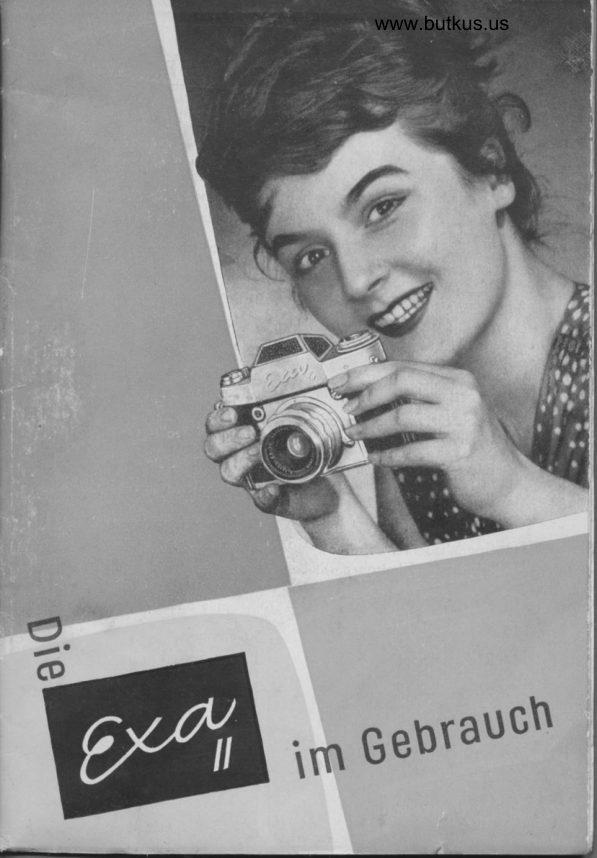 Exakta EXA II manual cover