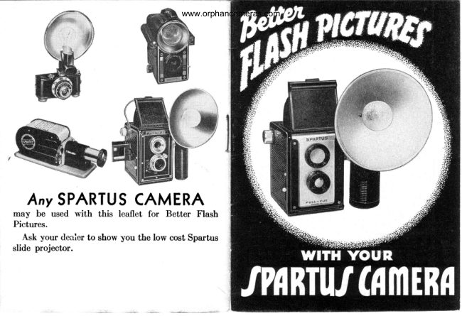 Spartus Flash manual cover