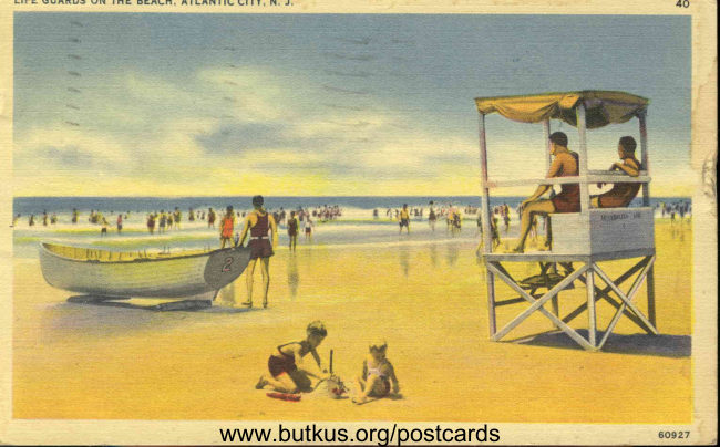 Atlantic City Life Guards - 1940 manual cover