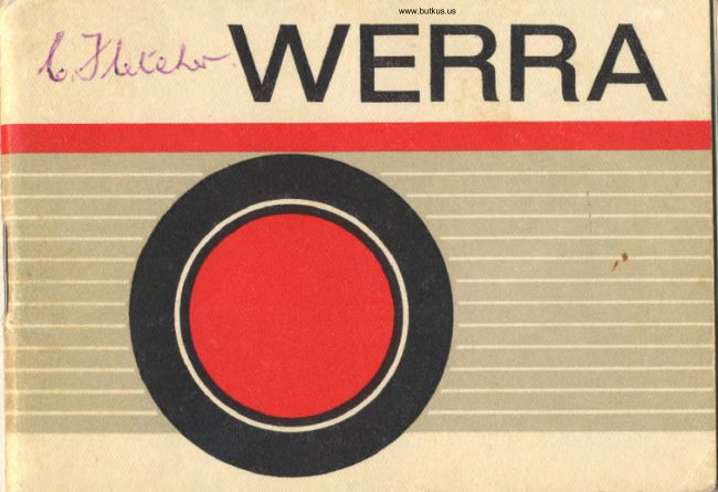 WERRA 1-3 manual cover