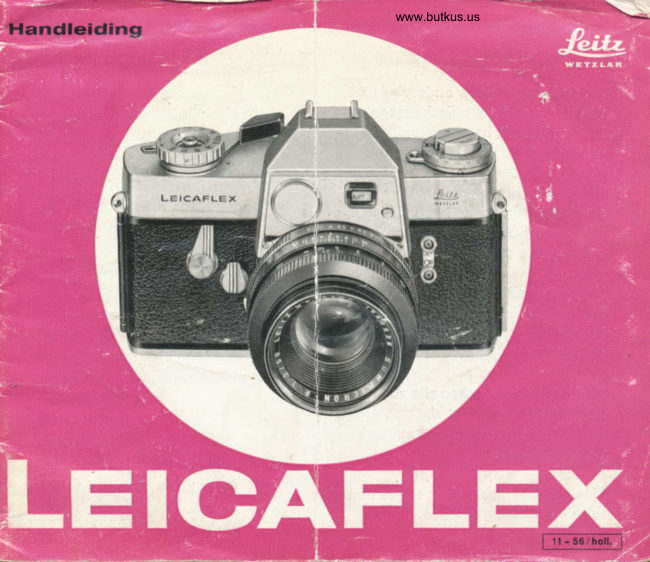 LEICAFLEX ANLEITUNG manual cover