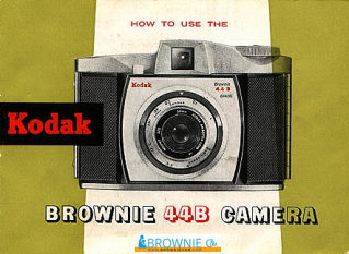 Kodak Brownie 44B manual cover