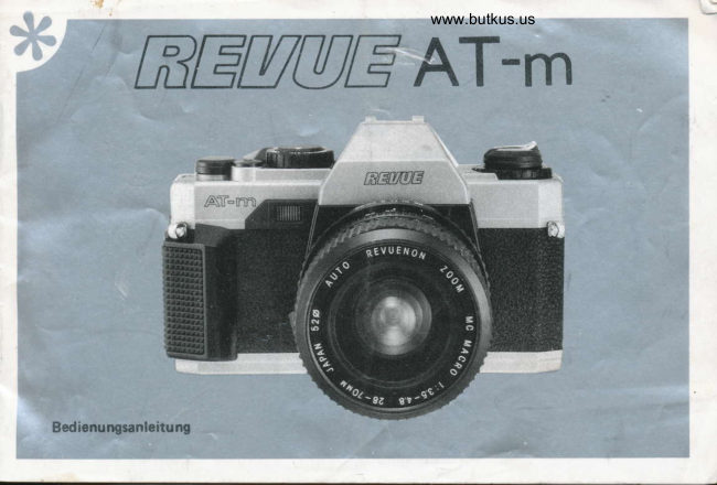 REVUE AT-m manual cover