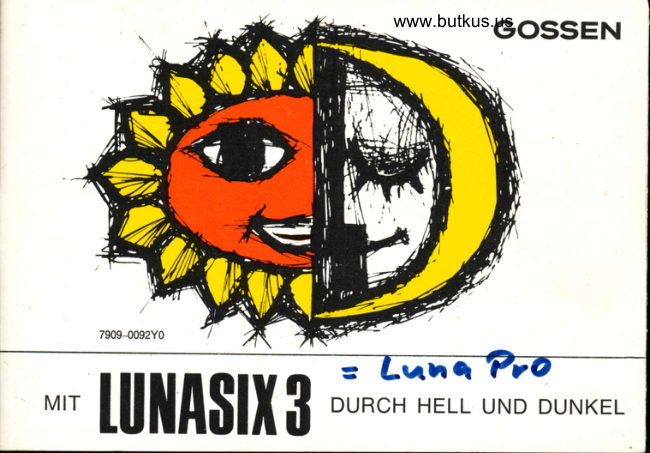 Gossen Lunasix 3 manual cover